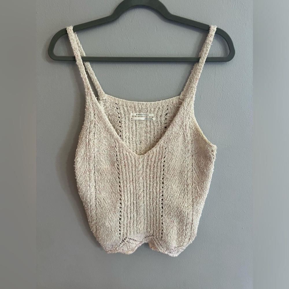 Anthro sweater tank